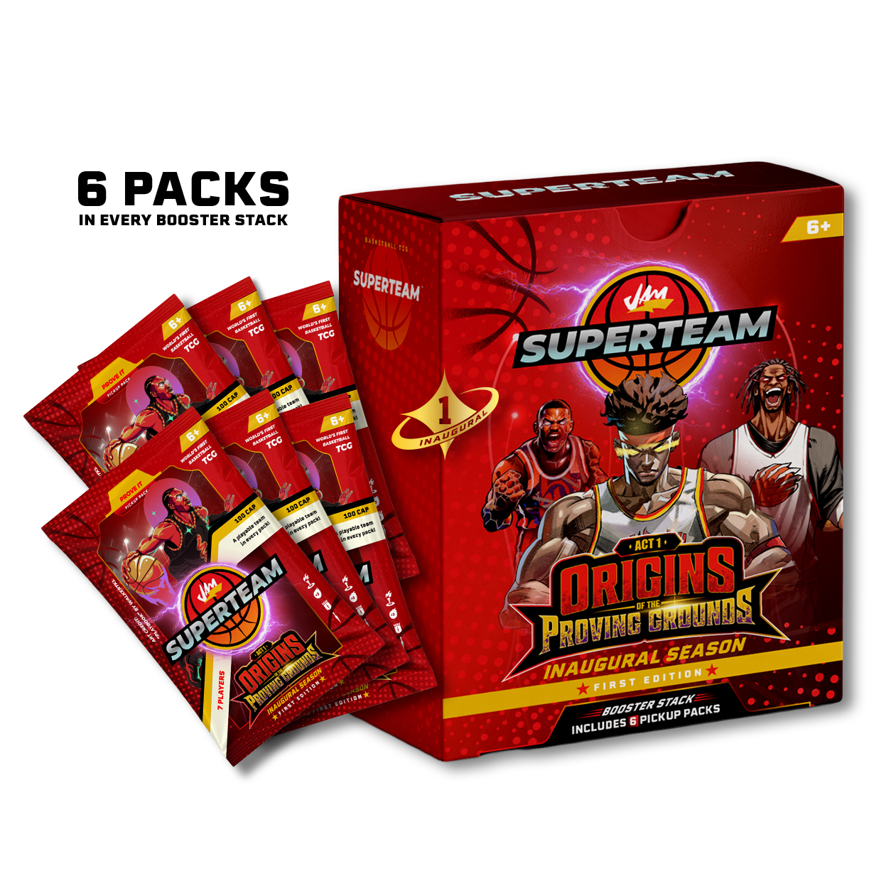 6-Pack Booster Stack <br> Standard <br> OPG. 1st Ed.